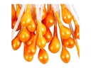 Creativ Company Papierdekoration Blütenstaub Orange