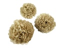 Creativ Company Pompons 20 + 24 + 30 cm 3 Stück
