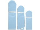 Creativ Company Pompons 20 + 24 + 30 cm 3 Stück, Hellblau