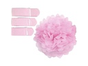Creativ Company Pompons 20 + 24 + 30 cm 3 Stück, Rosa