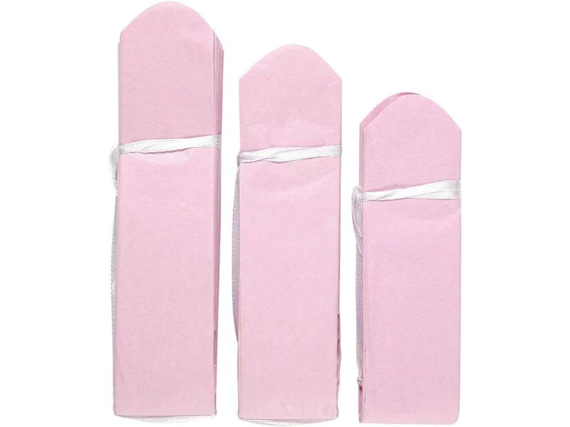 Creativ Company Pompons 20 + 24 + 30 cm 3 Stück, Rosa