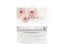 Partydeco Rosetten Pastell 3 Stück, Rosa