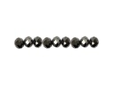 Creativ Company Glasschliffperlen 5 mm x 6 mm Schwarz
