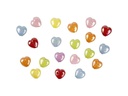 Creativ Company Kunststoffperlen 25 mm x 15 mm Herzen