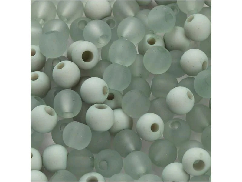 Creativ Company Kunststoffperlen 6 mm, Mint, 150 Stk.