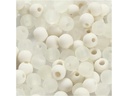 Creativ Company Kunststoffperlen 6 mm, Weiss, 150 Stk.