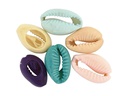 Creativ Company Perlen Muscheln, 20 mm, bunt, 6 Stk.