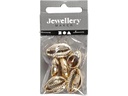 Creativ Company Perlen Muscheln, 20 mm, gold, 6 Stk.