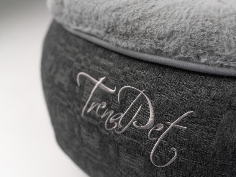 TrendPet Hunde-Bett LunaBed, Grau, S