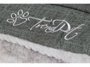 TrendPet Hunde-Decke Heaven, Grau, Gr.S