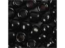 Creativ Company Rocailles-Perlen 8/0 Schwarz glanz