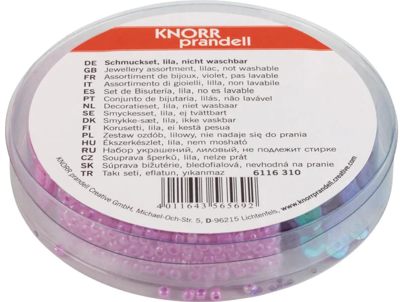 Knorr Prandell Kunststoffperlen 30 g Lila