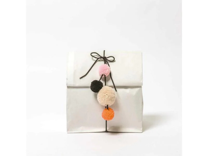 Rico Design Pompon Set Ø 3 cm Pastell Mix, 24 Stück