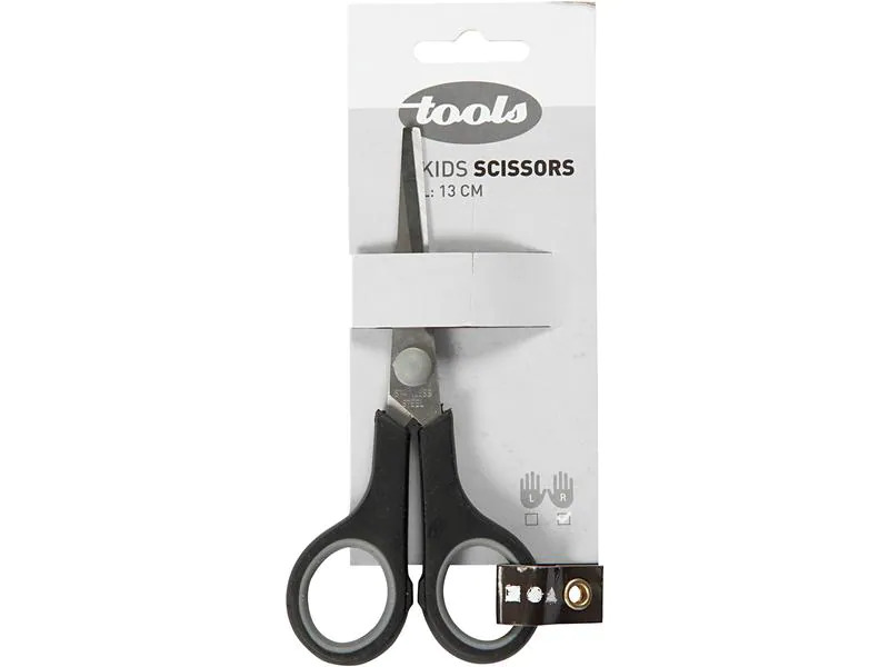 Creativ Company Kinderschere Softgriff 14 cm, Edelstahl, Universal