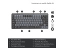 Logitech Tastatur MX Mechanical Mini