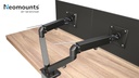 Neomounts by NewStar Tischhalterung DS70-700BL2 bis 7 kg – Schwarz