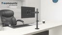 Neomounts by NewStar Tischhalterung FPMA-D540BLACK bis 8 kg – Schwarz