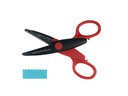 URSUS Schere 13 cm mit Wellenschnitt