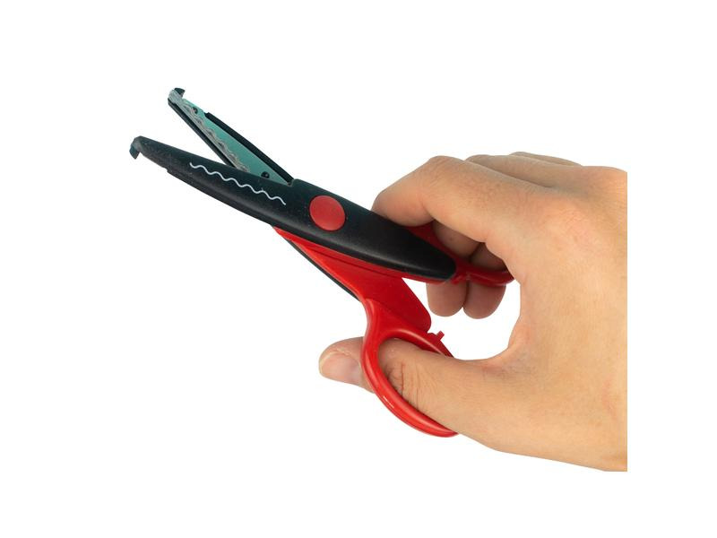 URSUS Schere 13 cm mit Wellenschnitt