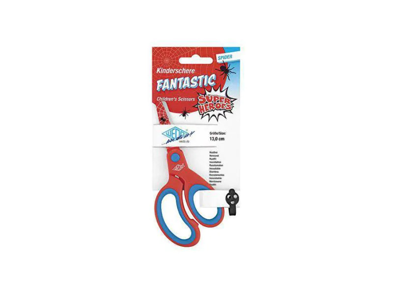 WEDO Kinderschere Spider 13 cm Edelstahl