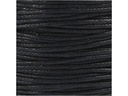 Creativ Company Baumwollband 1 mm, Schwarz, 40 m