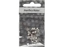 Creativ Company Ohrring 13 mm Versilbert, Nickelfrei, 10 Stk.