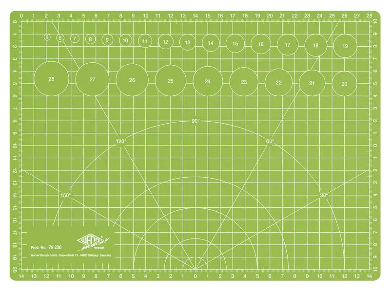 WEDO Schneidematte A4 Comfortline 30 cm x 22 cm