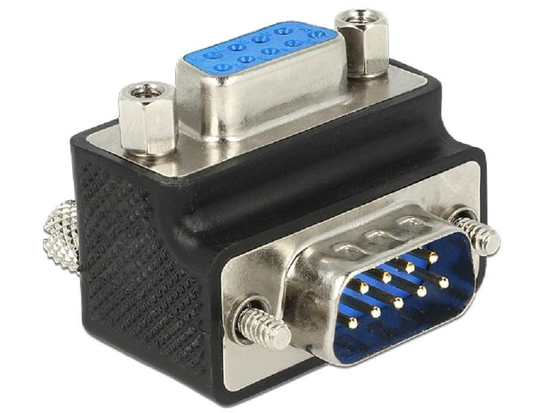 Delock Winkeladapter D-Sub 9Pin Stecker, 270°