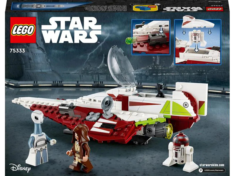 LEGO® Star Wars Obi-Wan Kenobi's Jedi Starfighter 75333