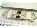 Lightwin Spleissbox 12 Fasern, 6x DSC/APC SM, 9/125µm OS2 Pigtail