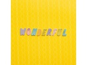 American Crafts 3D-Sticker Alphabet 130 Stück