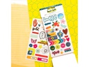 American Crafts Stickerbuch Bold + Brave 249 Stück, Mehrfarbig