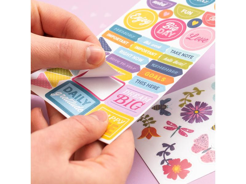 American Crafts Stickerbuch Wonders 286 Stück