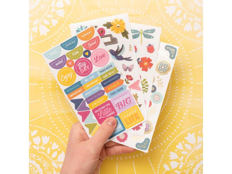 American Crafts Stickerbuch Wonders 286 Stück