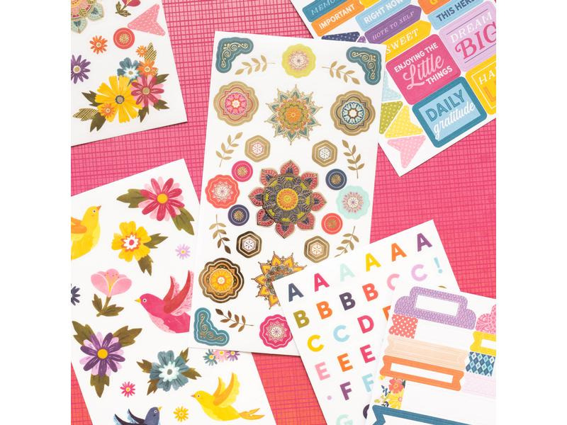 American Crafts Stickerbuch Wonders 286 Stück