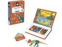 Janod Beschäftigungsspielzeug Magnetbuch Dinosaurier