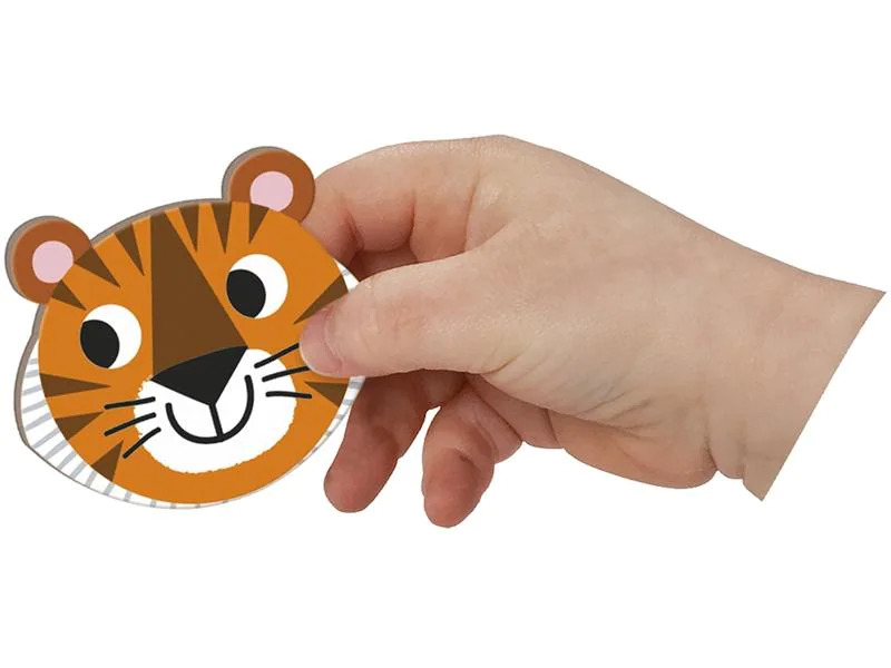Janod Beschäftigungsspielzeug Magnetbuch Tiere