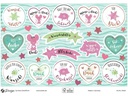 Avery Zweckform Motivsticker A5 DEKO Gutschein