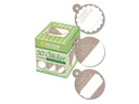 Avery Zweckform Sticker auf Rolle Geschenk 50 Stück Braun/Weiss
