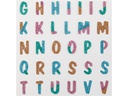 Creativ Company Glitzersticker 10 x 16 cm 1 Blatt, Buchstaben