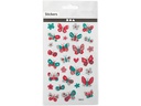 Creativ Company Glitzersticker 10 x 16 cm 1 Blatt, Schmetterling