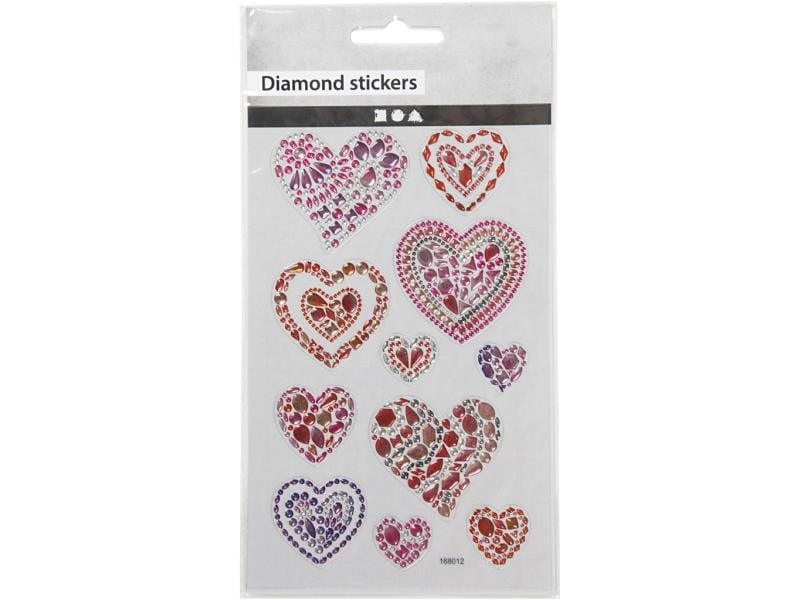 Creativ Company Glitzersticker 15 x 16.5 cm 1 Blatt