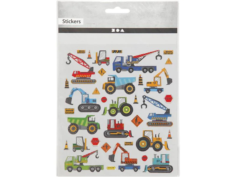 Creativ Company Motivsticker Fahrzeuge, 1 Blatt