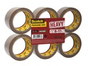 Scotch Klebeband Heavy 5 cm x 66 m Braun 6 Rollen