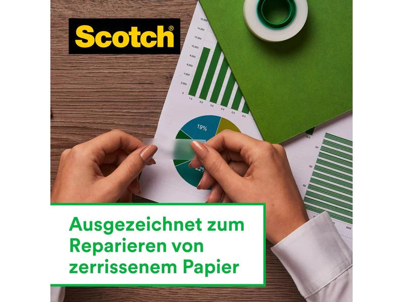 Scotch Klebeband Magic 1.9 cm x 33 m  24 Rollen
