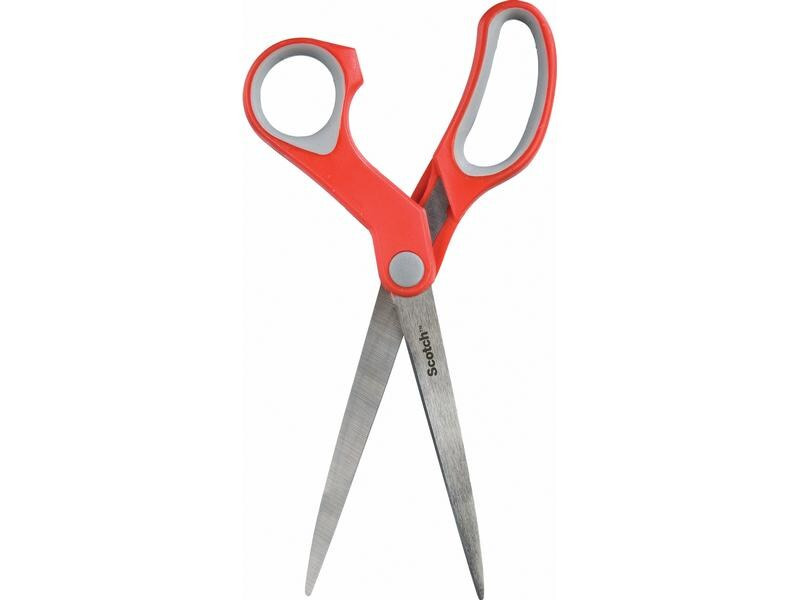 Scotch Schere 3M Scotch Komfort 18 cm rot