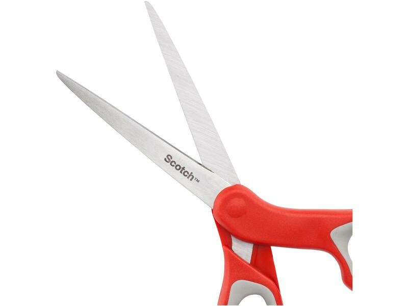 Scotch Schere 3M Scotch Komfort 18 cm rot