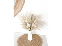 Soli Collection Trockenblumen Gyps 55 cm, Naturfarben