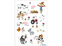 Herma Stickers Motivsticker Kleine Farm 3 Blatt à 45 Sticker Mehrfarbig