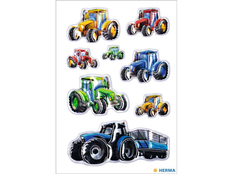 Herma Stickers Motivsticker Magic Taktoren 8 Stück, glänzend